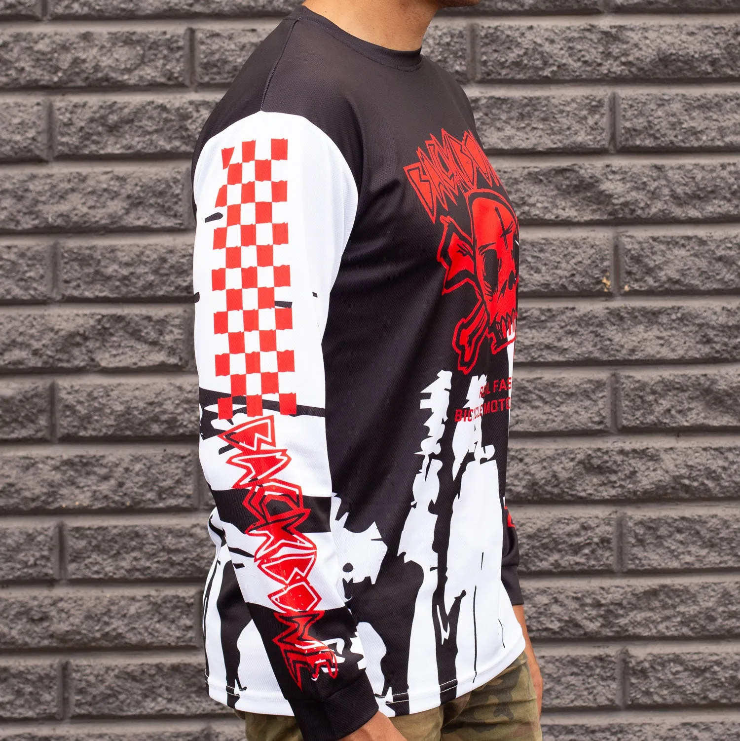 Backbone BMX Real Fast Jersey (Gnar drip)