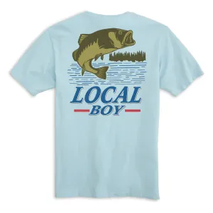 Bad Bass Tee- Blue
