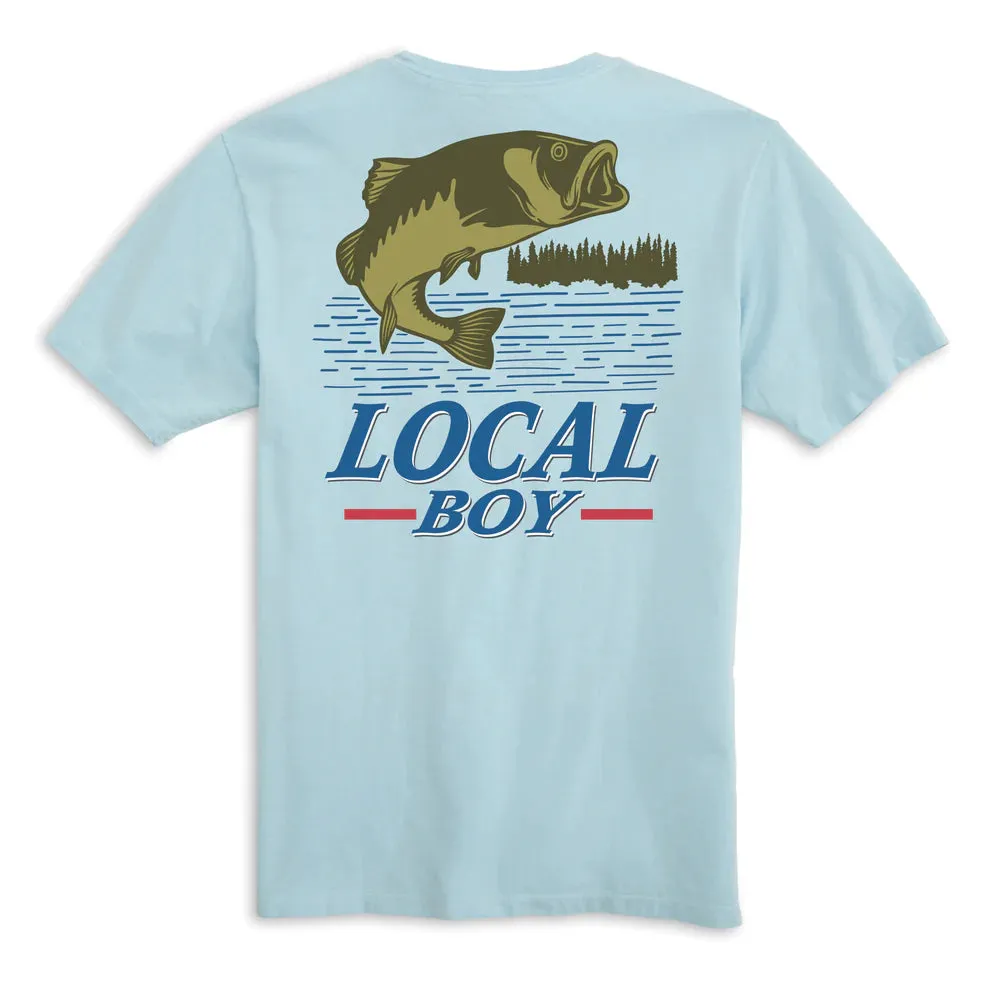 Bad Bass Tee- Blue