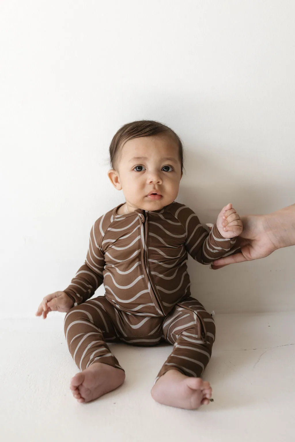 Bamboo Zip Pajamas | Static Waves