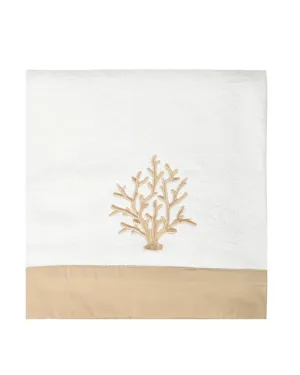 Beige Coral Beach Towel