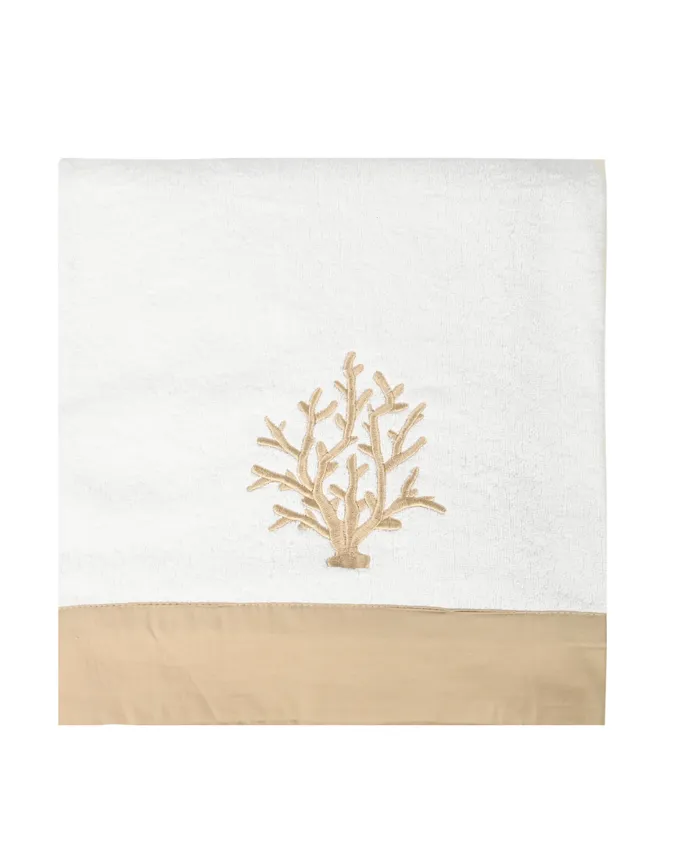 Beige Coral Beach Towel