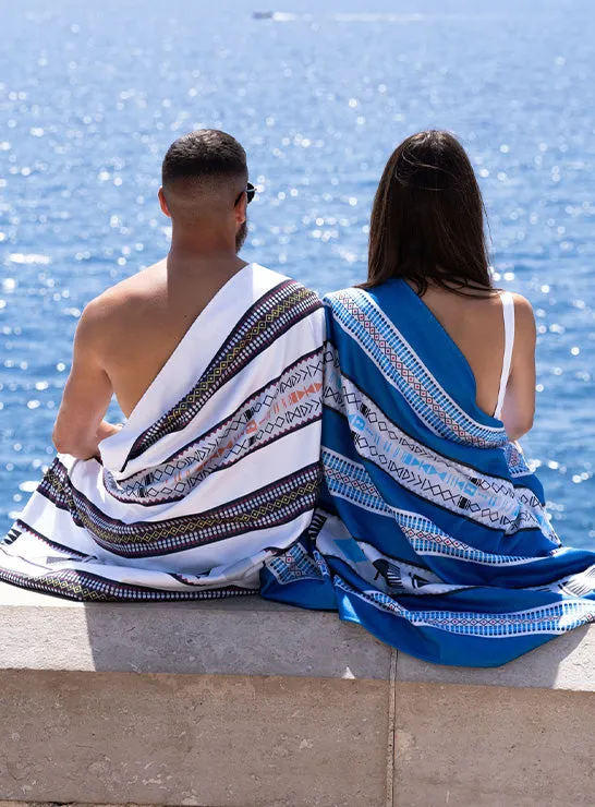 Beige Sadu Beach Towel