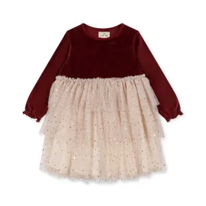 Belis Velvet Girl Dress