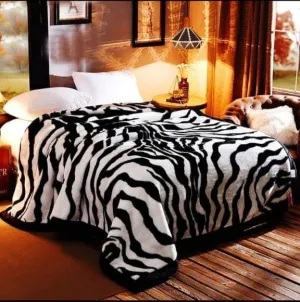 Bezzilish Home Ultra Soft Pure Luxurious Embossed Very Warm Korean Single Bed Blanket for Winter, Special for Diwali, Marriage & Gift Purpose with Bag Packing Color#6