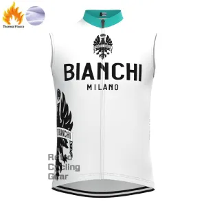 Bianchi Eagle Fleece Retro Cycling Vest