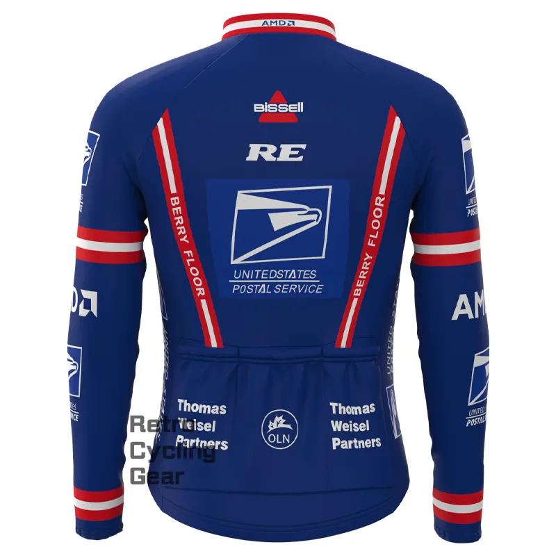 BISSELL Fleece Retro Long Sleeves Jerseys