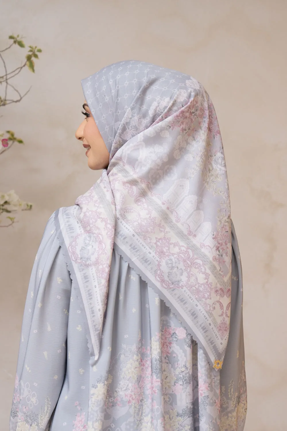 Biyya Scarf 2.0 (Extended) Drizzle Grey