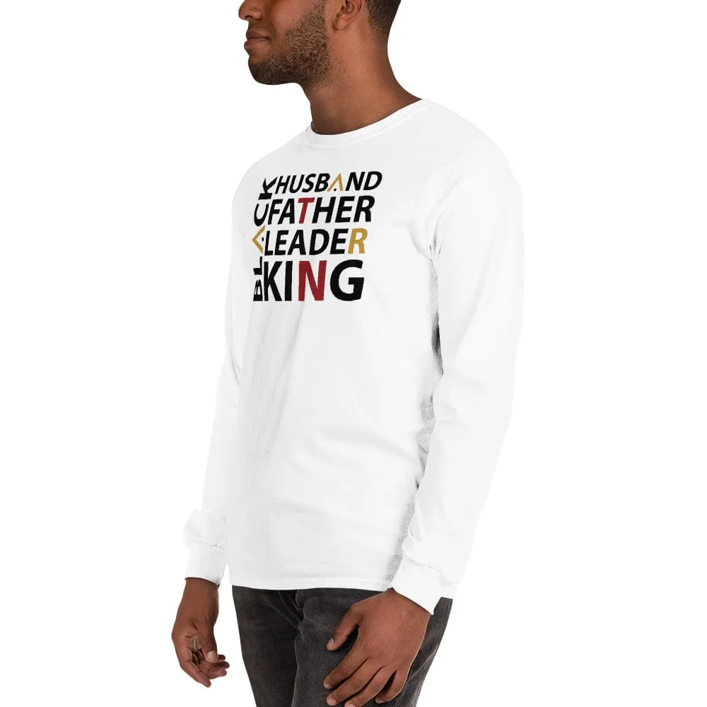 Black Hubsand Unisex Long Sleeve T-shirt