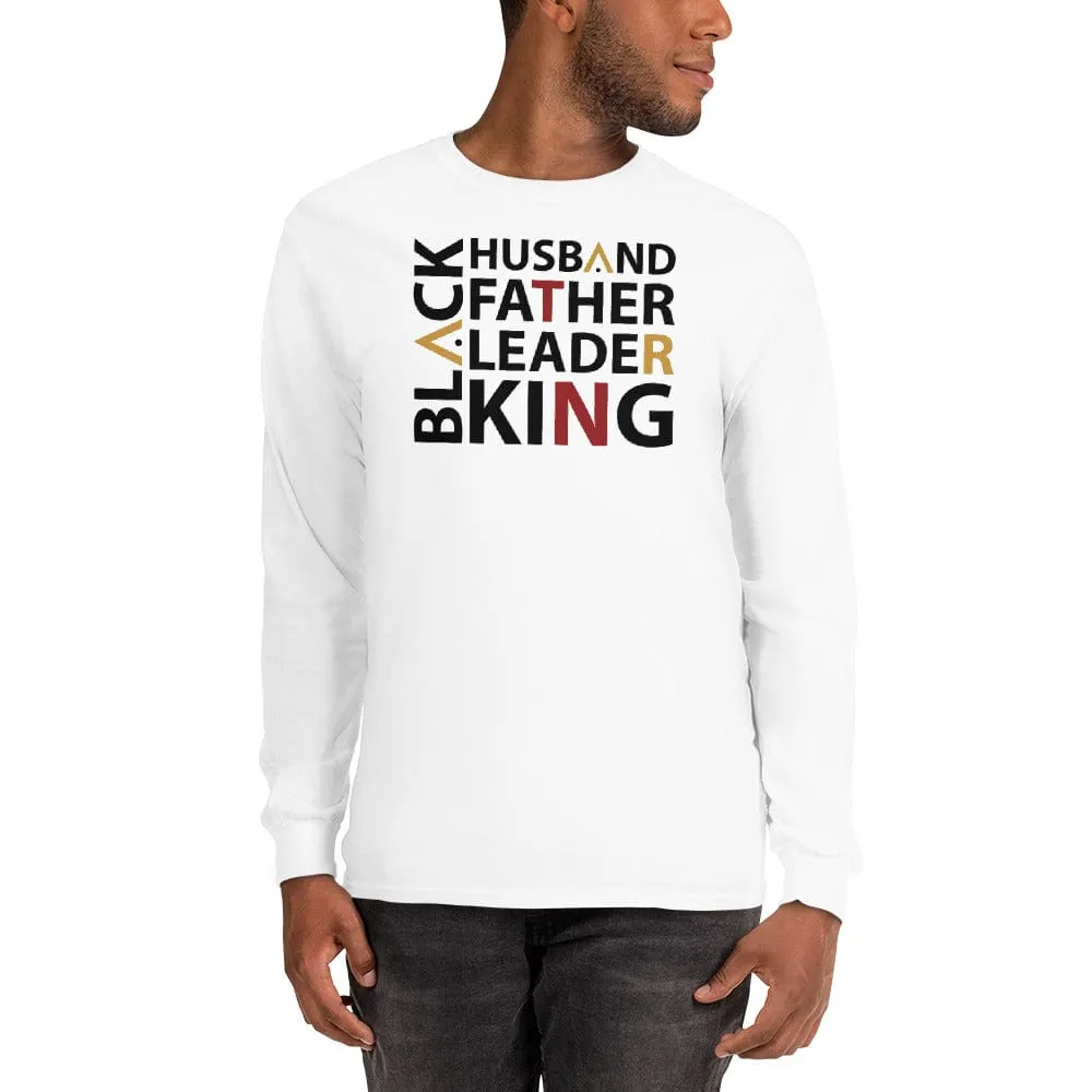 Black Hubsand Unisex Long Sleeve T-shirt