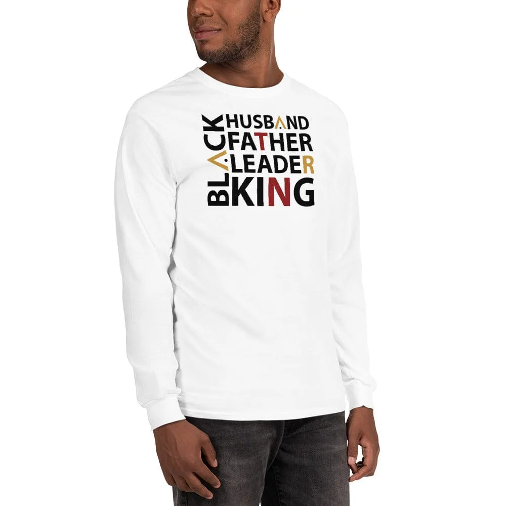 Black Hubsand Unisex Long Sleeve T-shirt