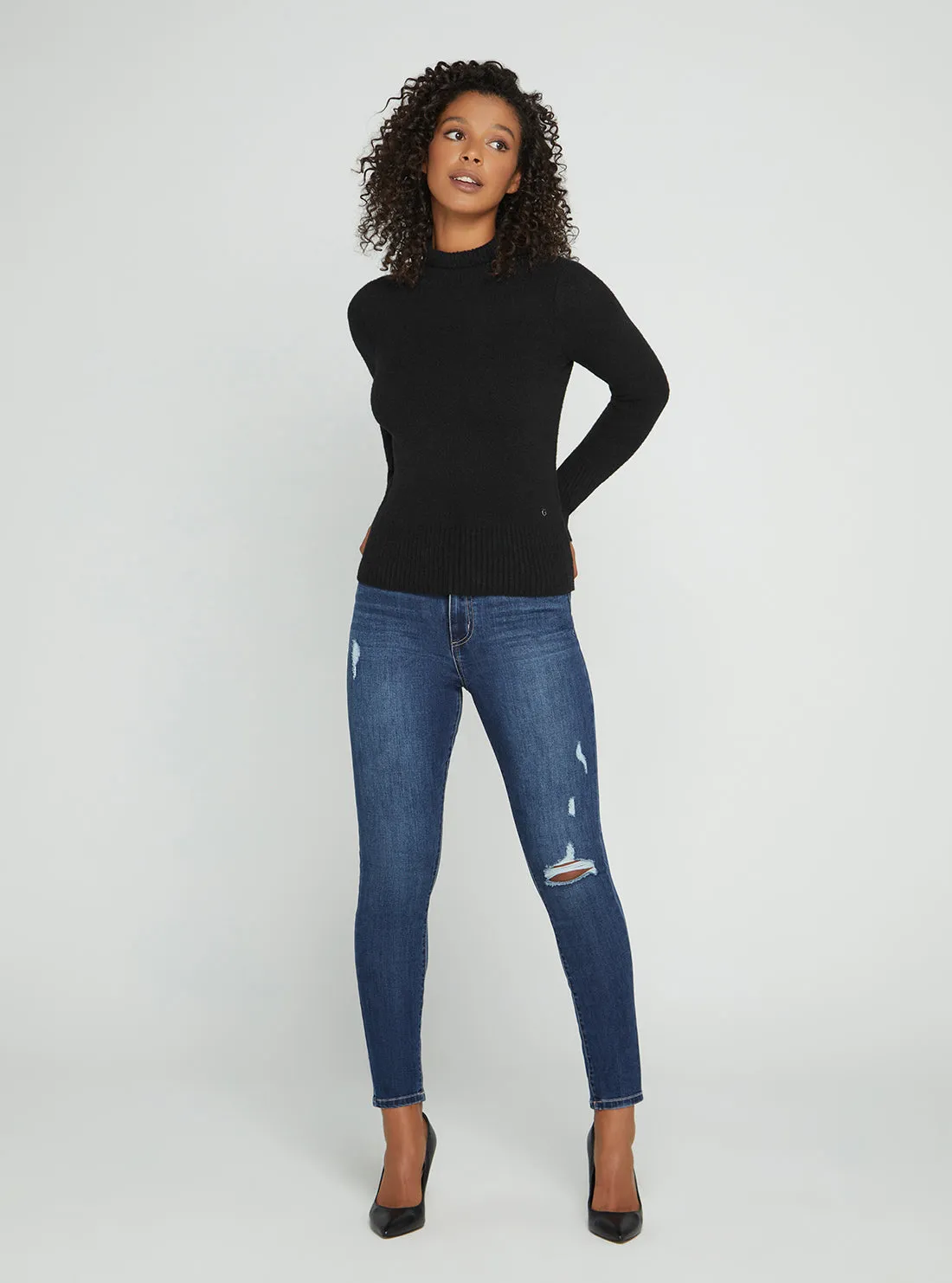 Black Marion Knit Jumper