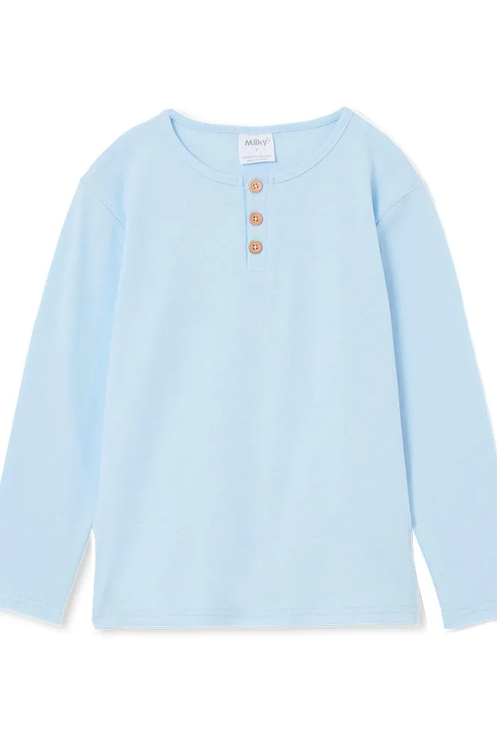 Blue Henley