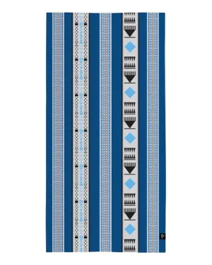Blue Sadu Beach Towel