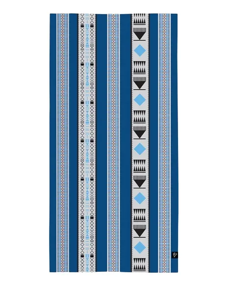 Blue Sadu Beach Towel