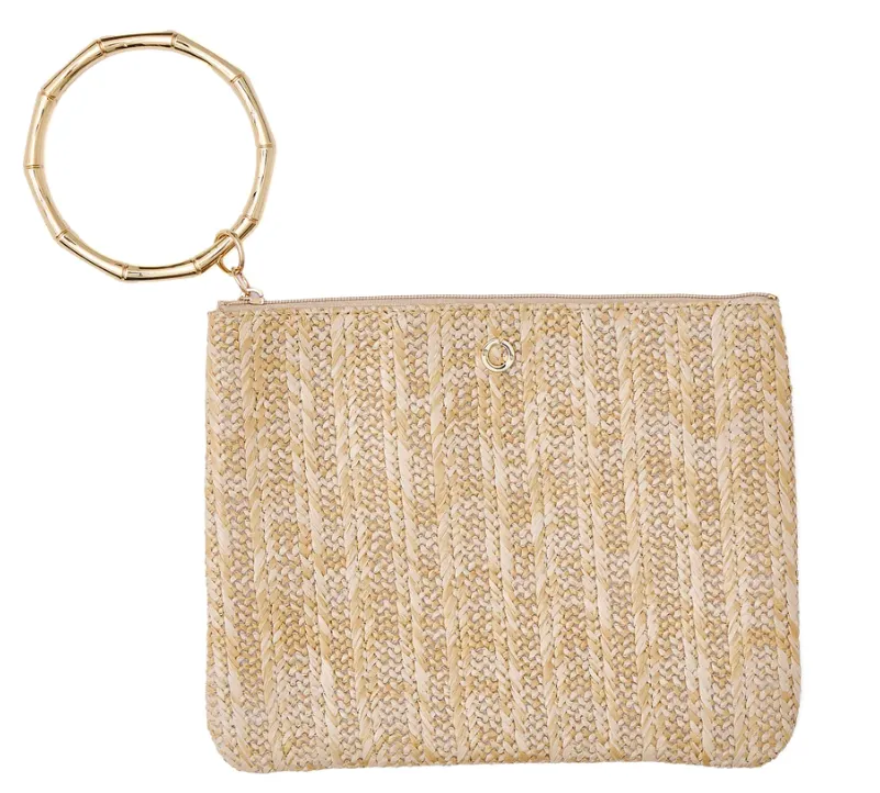 Bracelet Pouch - On The Beach Raffia
