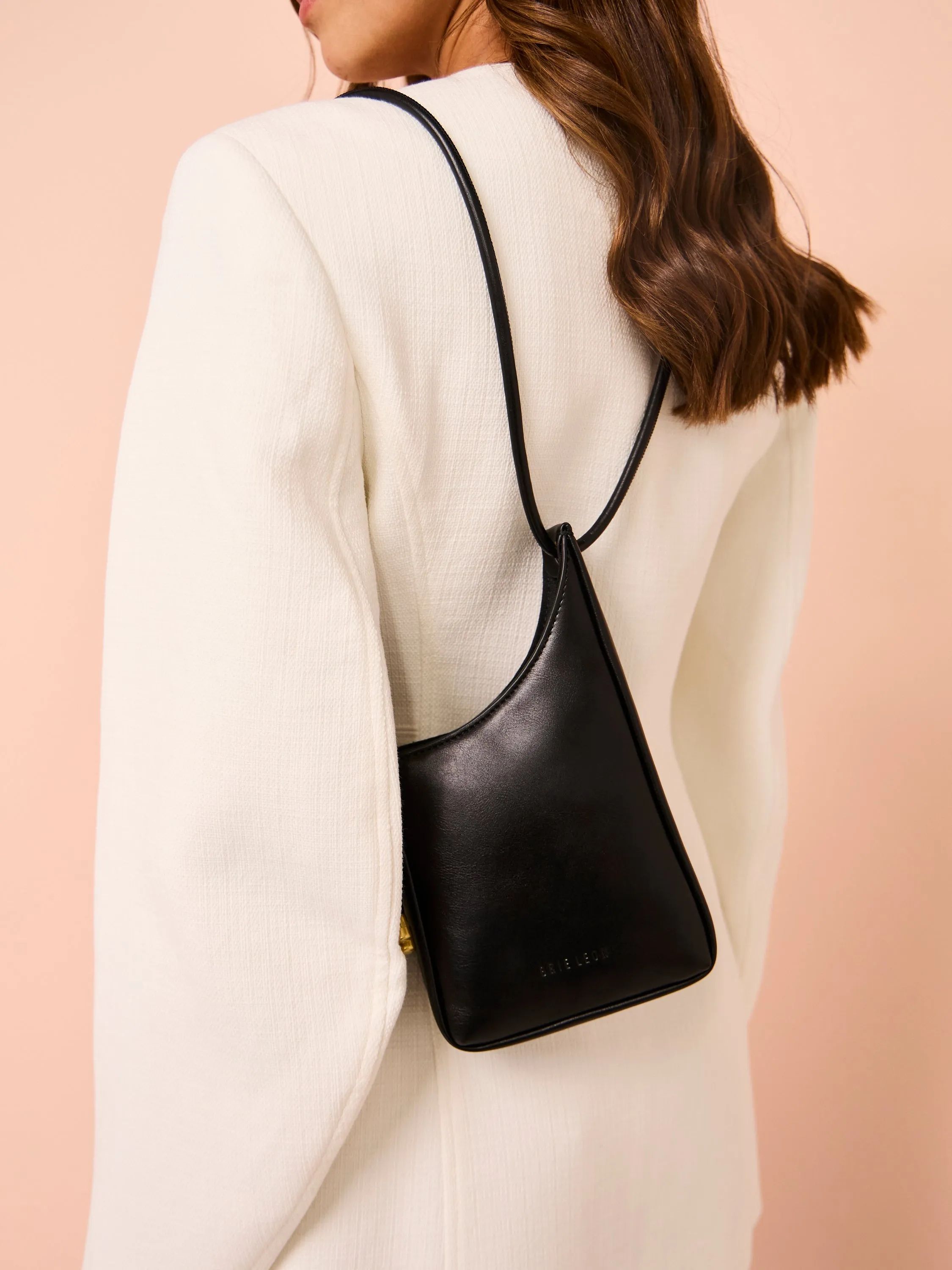 Brie Leon Tie Knot Mini Bag in Black