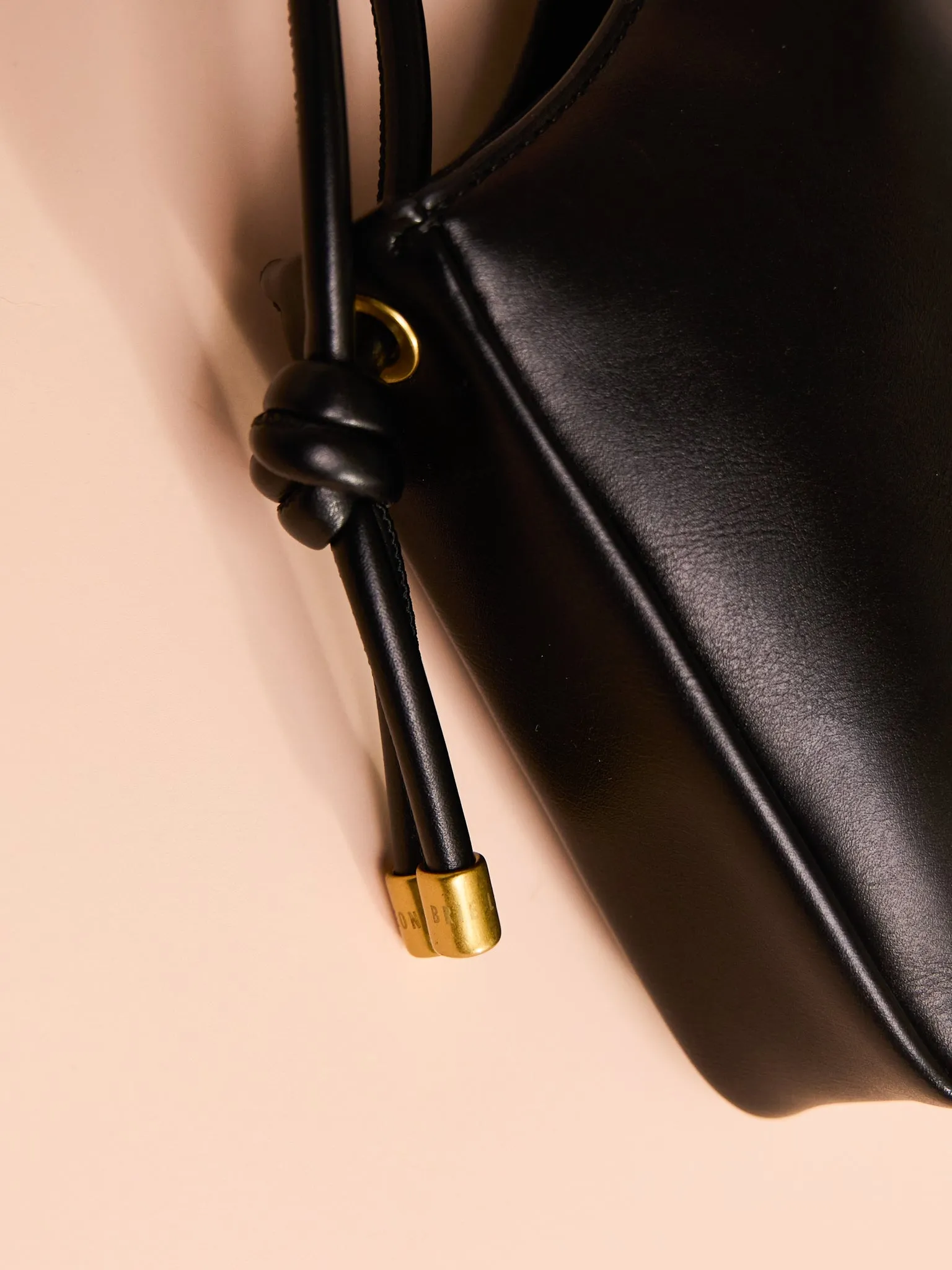 Brie Leon Tie Knot Mini Bag in Black