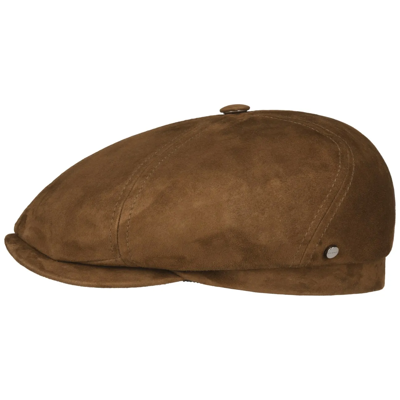 Brooklin Goat Flat Cap by Stetson
