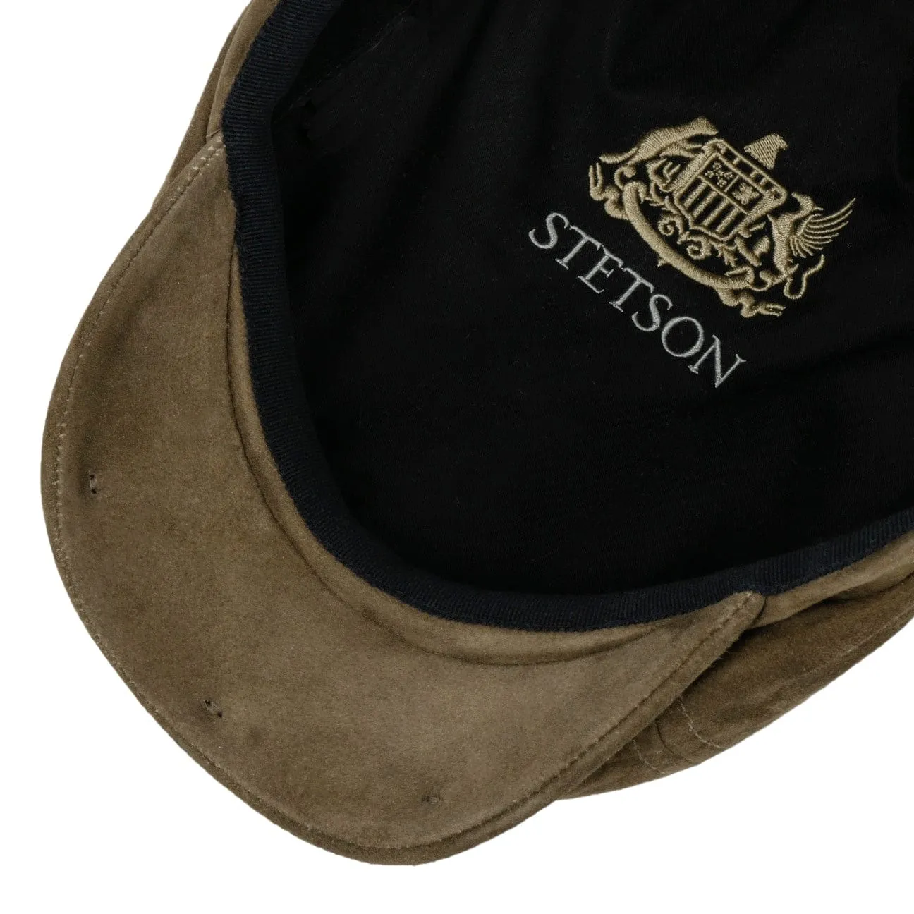 Brooklin Goat Flat Cap by Stetson