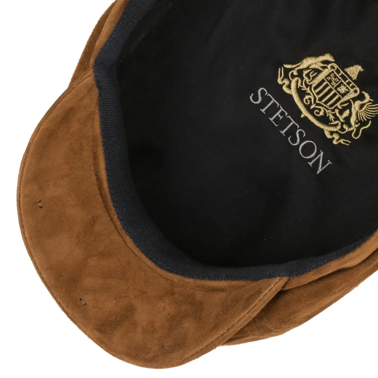 Brooklin Goat Flat Cap by Stetson