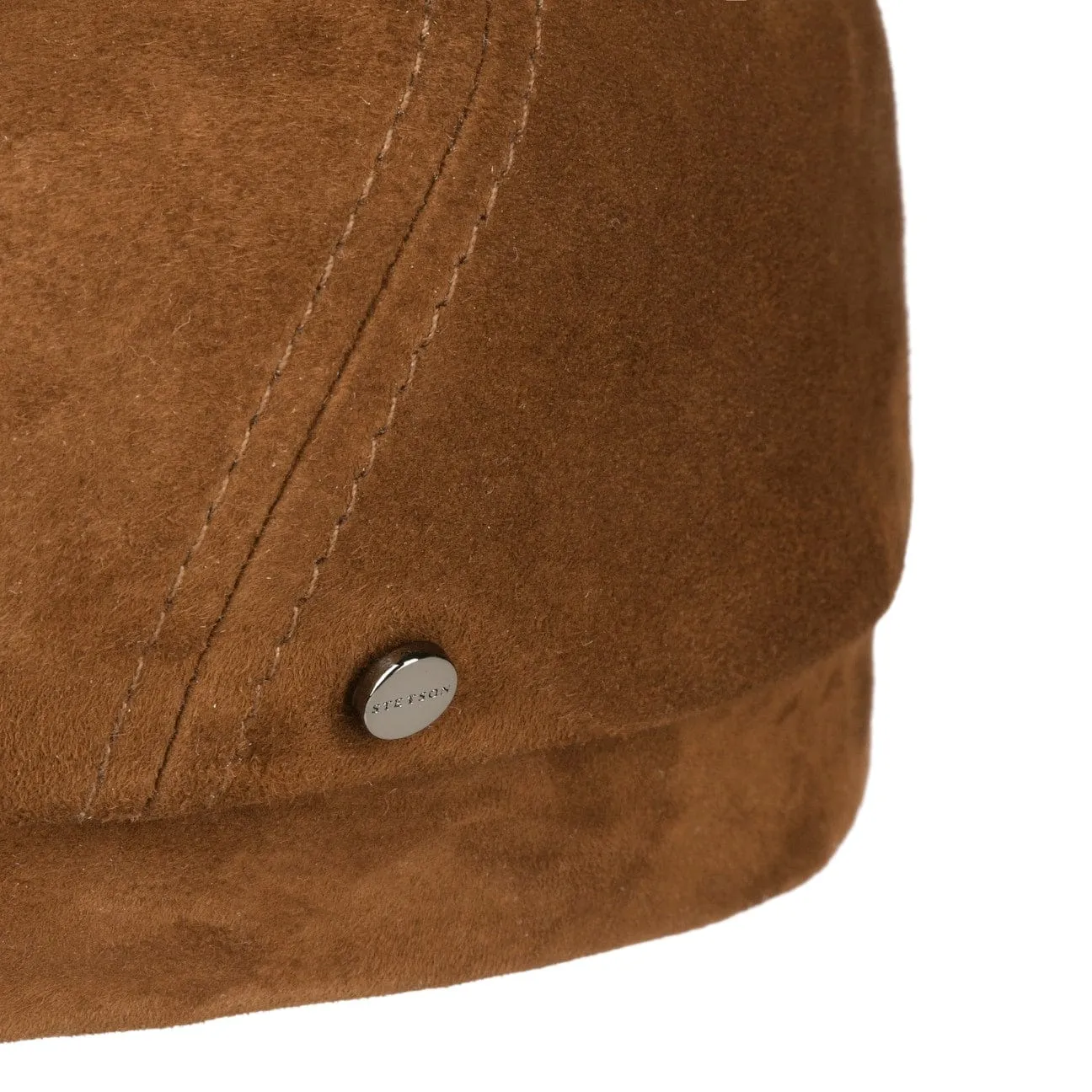 Brooklin Goat Flat Cap by Stetson
