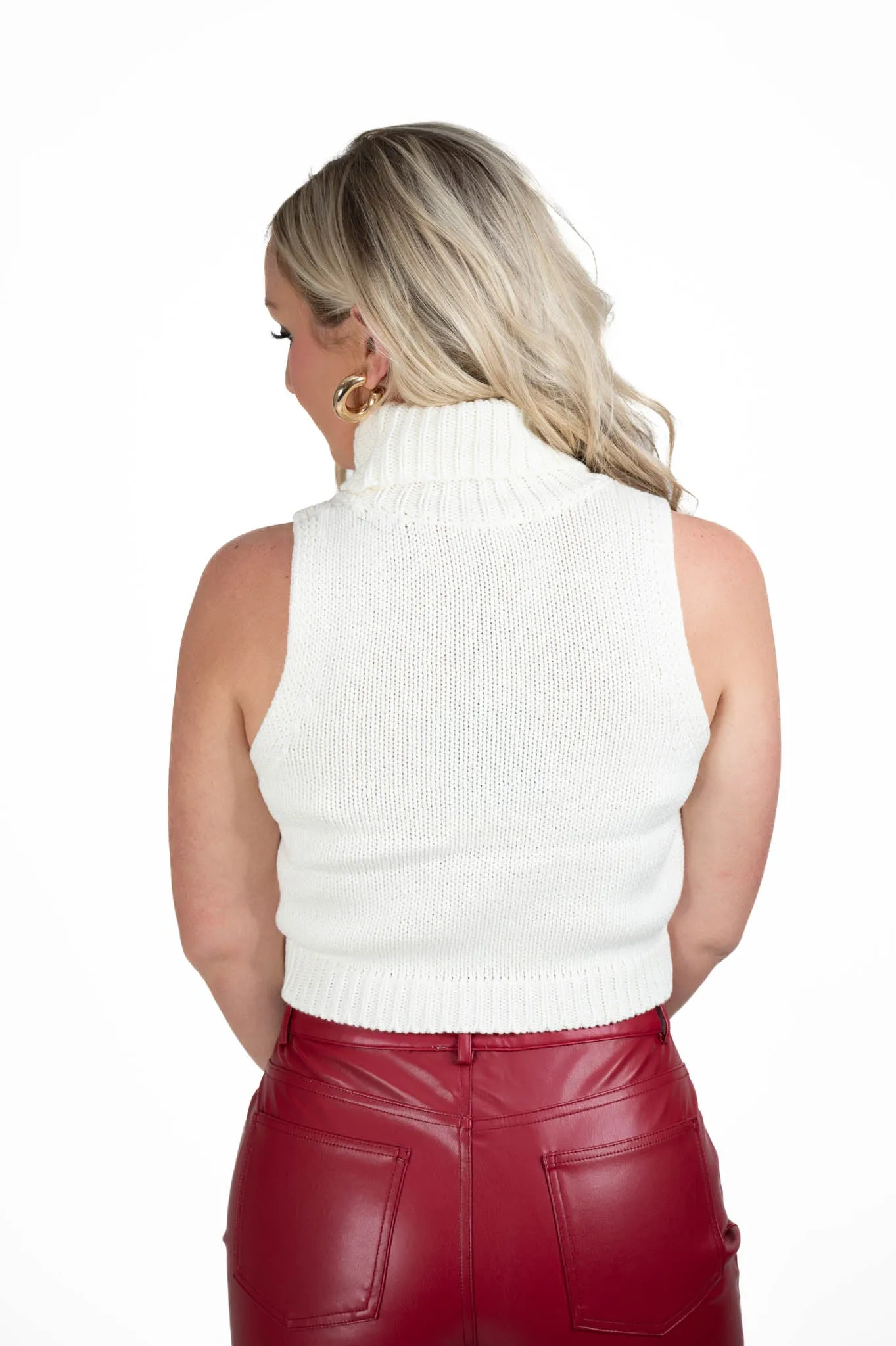 Candy Cane Graphic Sweater Top