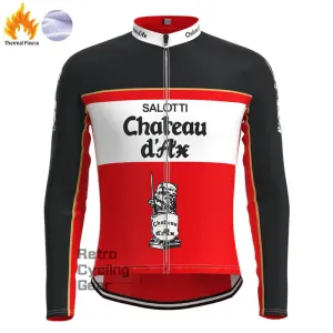 Chareau Fleece Retro Long Sleeves Jerseys