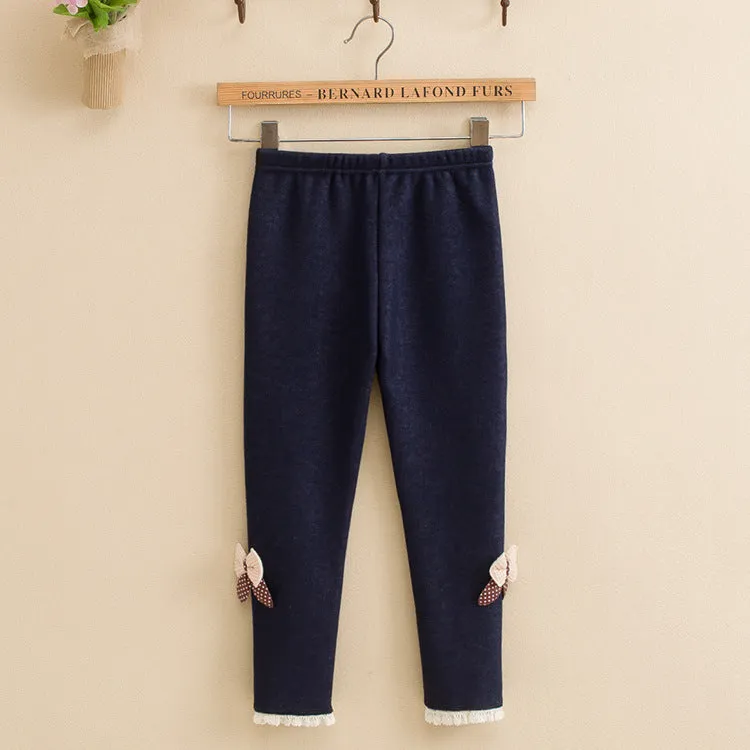 Chic Bowed Jeans for Girls | Eternal Gleams