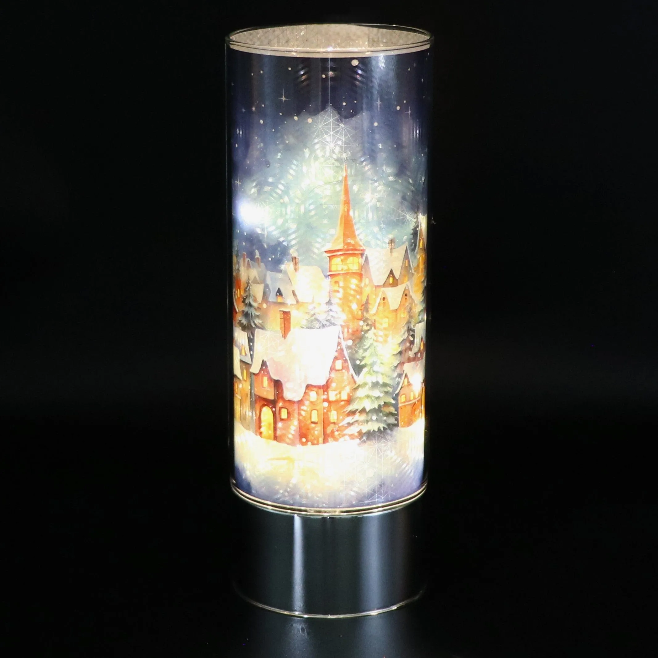 Christmas Village Insert for use with Sparkle Glass® Accent Light