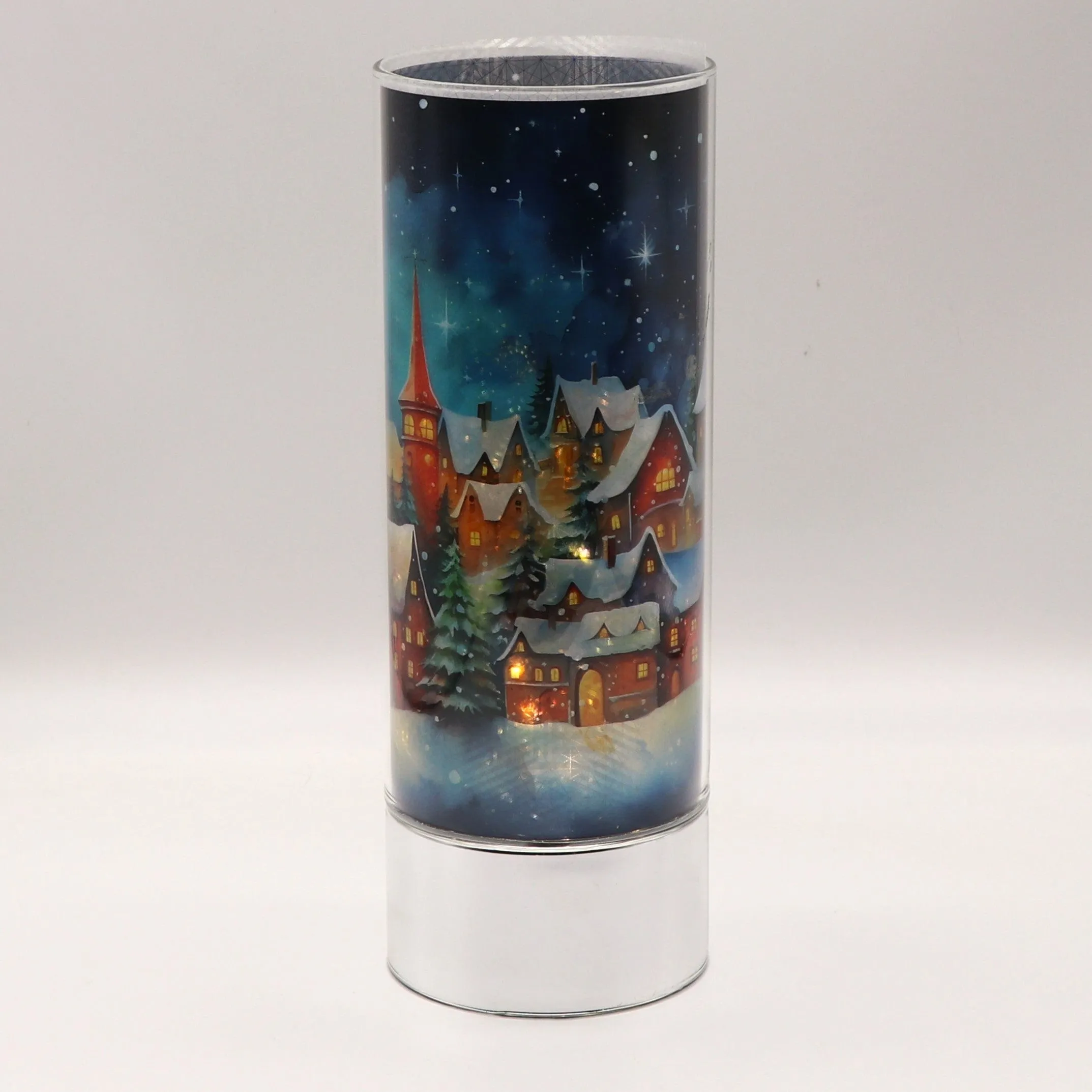 Christmas Village Insert for use with Sparkle Glass® Accent Light