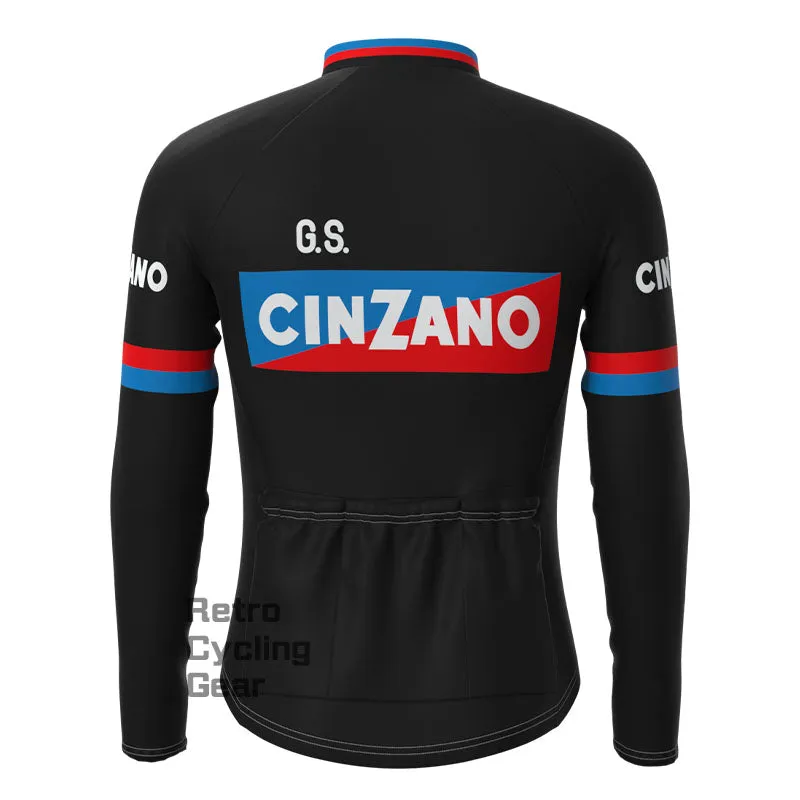 CINZANO Fleece Retro Long Sleeves Jerseys