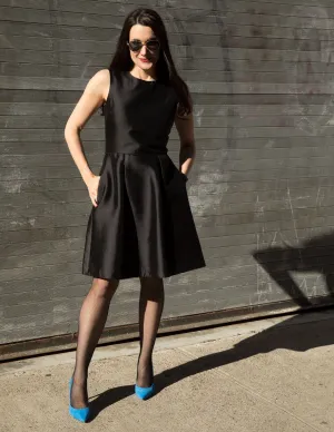 Classic Fit and Flare Dress with Pockets — The Carmel