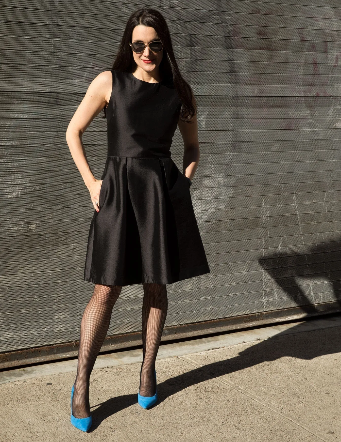 Classic Fit and Flare Dress with Pockets — The Carmel