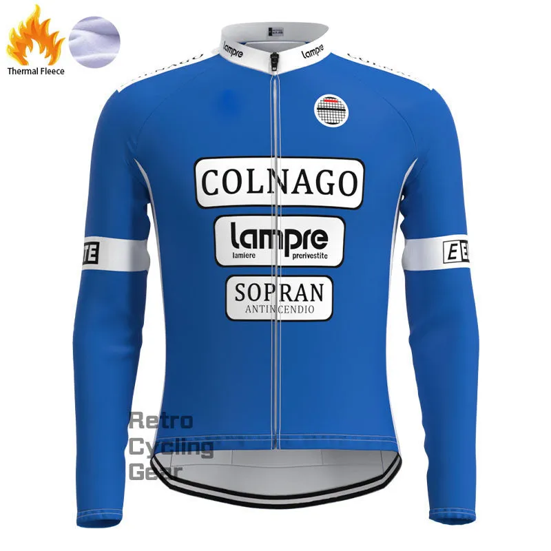 Colnago Fleece Retro Long Sleeves Jerseys