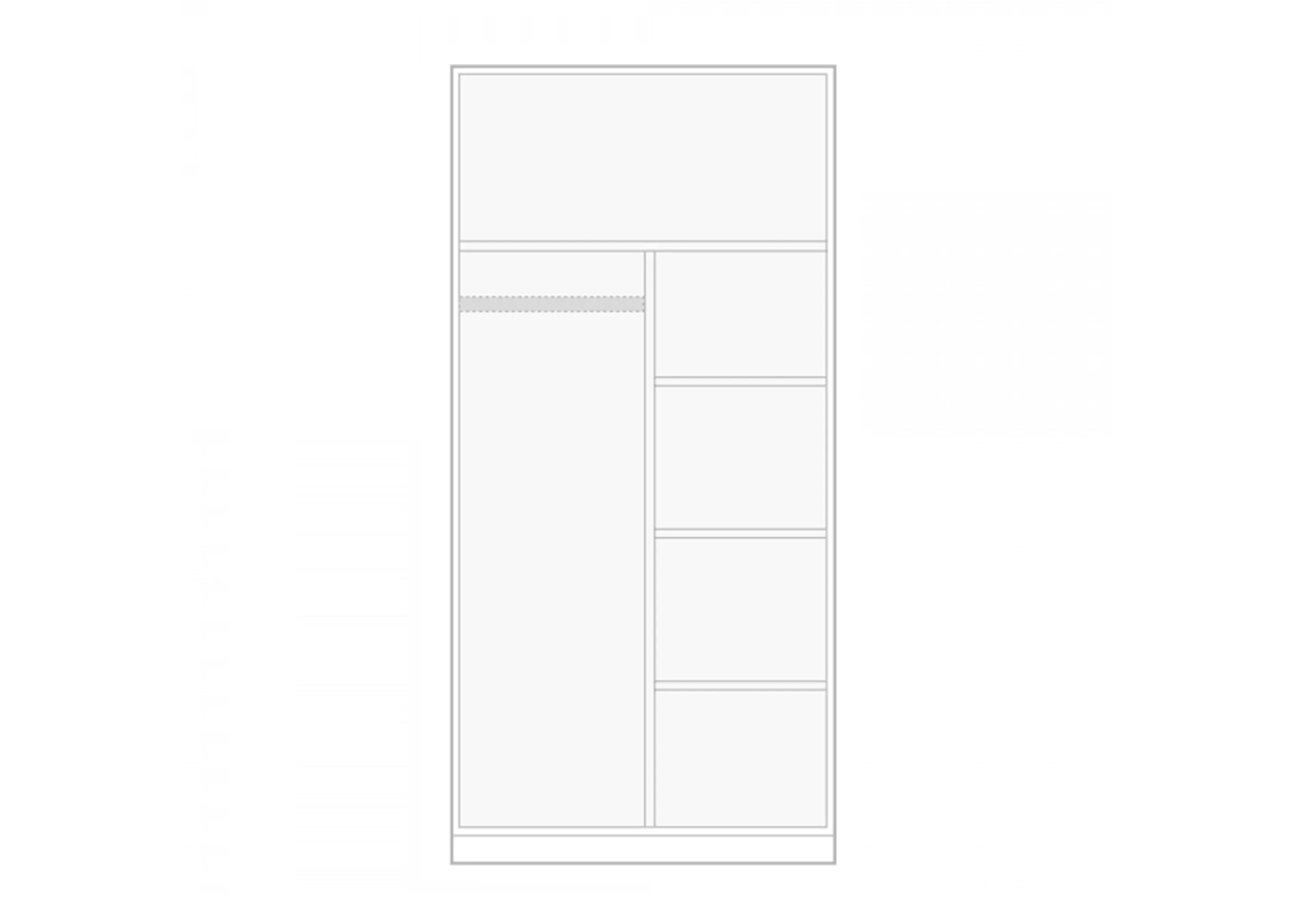 Como Extreme Double Wardrobe