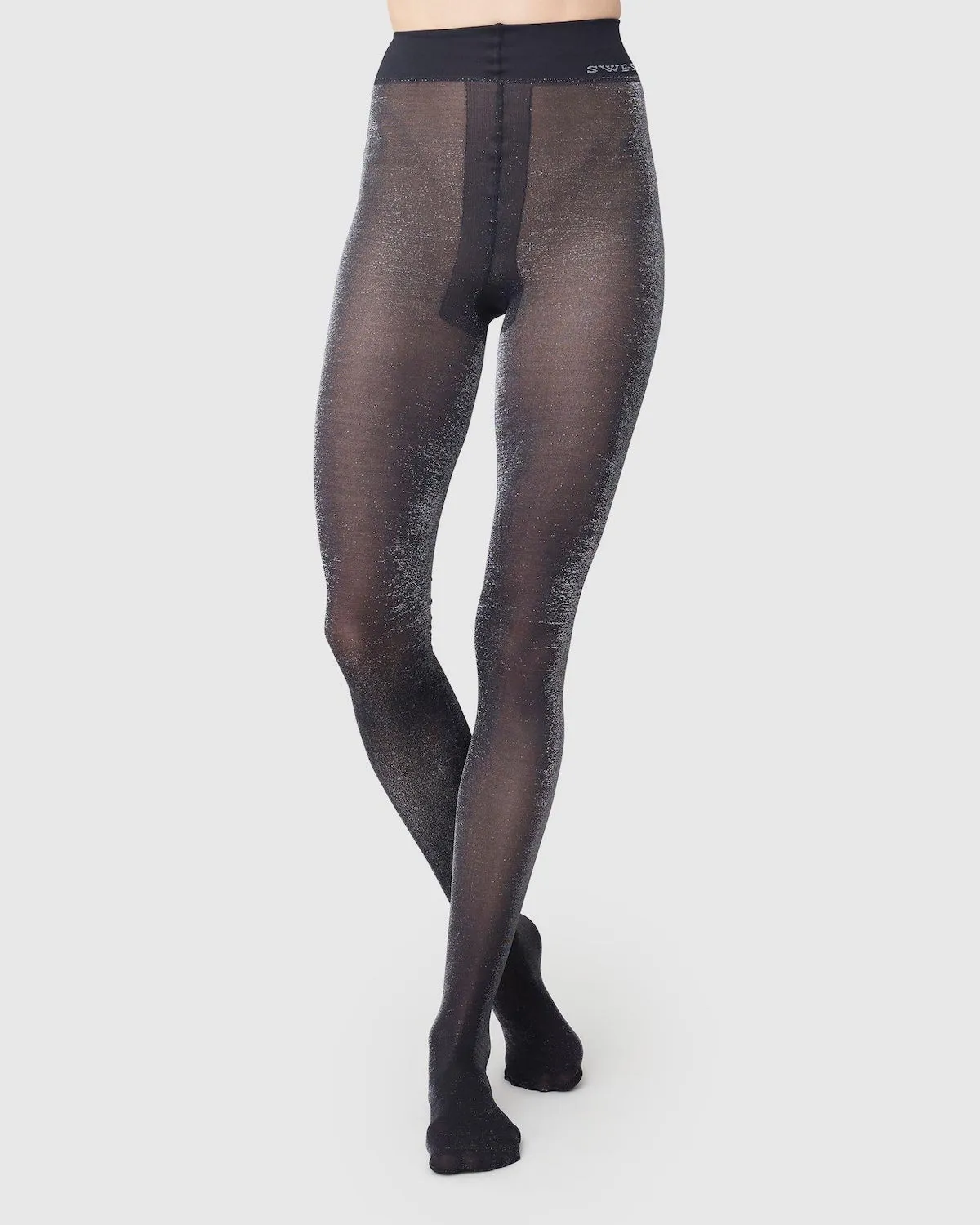 Cornelia Shimmery Tights | 40 Denier | Black