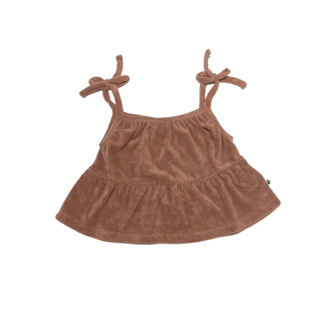 Cos I Said So Towel Terry Volant Top