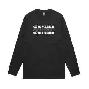 cow☆tech by Y.O.G.A. / Black long-sleeve
