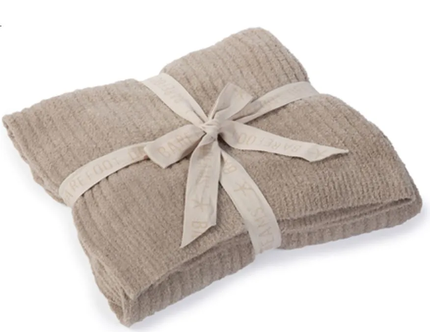 CozyChic Lite Ribbed Throw - Barefoot Dreams