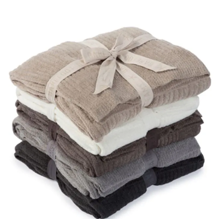 CozyChic Lite Ribbed Throw - Barefoot Dreams