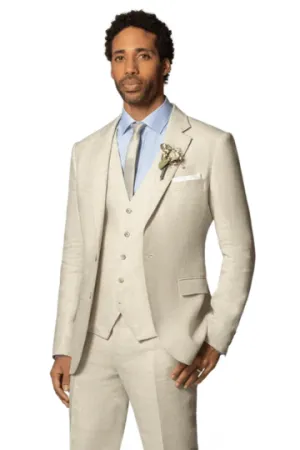 Cream 3-Piece Suit