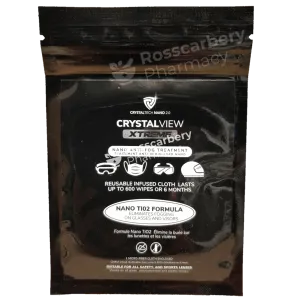 CrystalView Xtreme - Nano Anti-Fog Treatment Wipe
