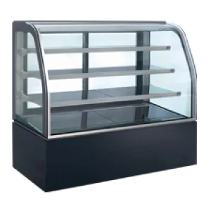 Curved Cake Display 4 layer 1.2m