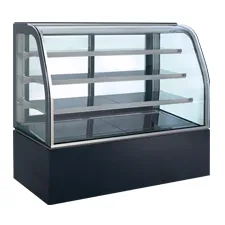 Curved Cake Display 4 layer 1.2m