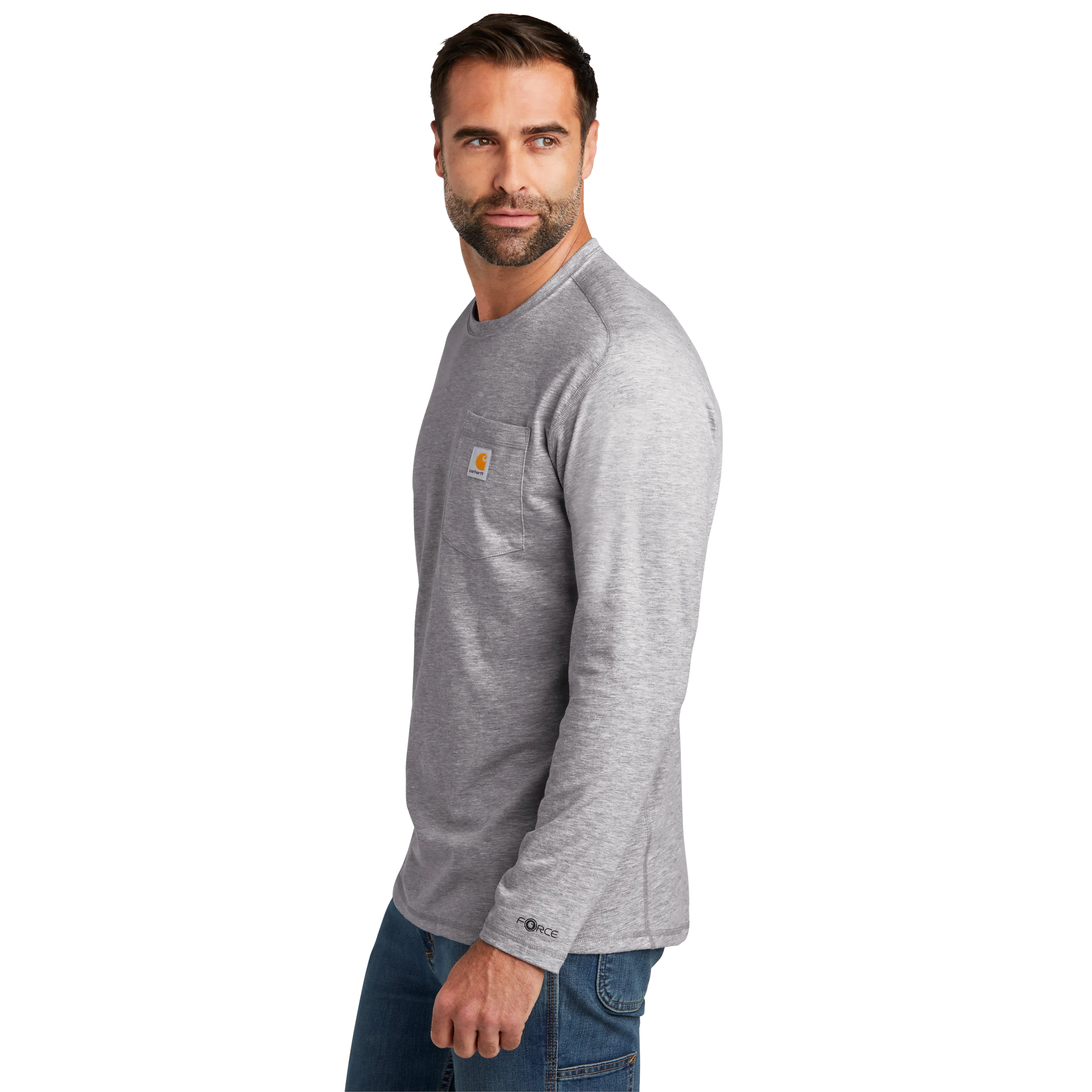 D2414 Force® Long Sleeve Pocket T-Shirt