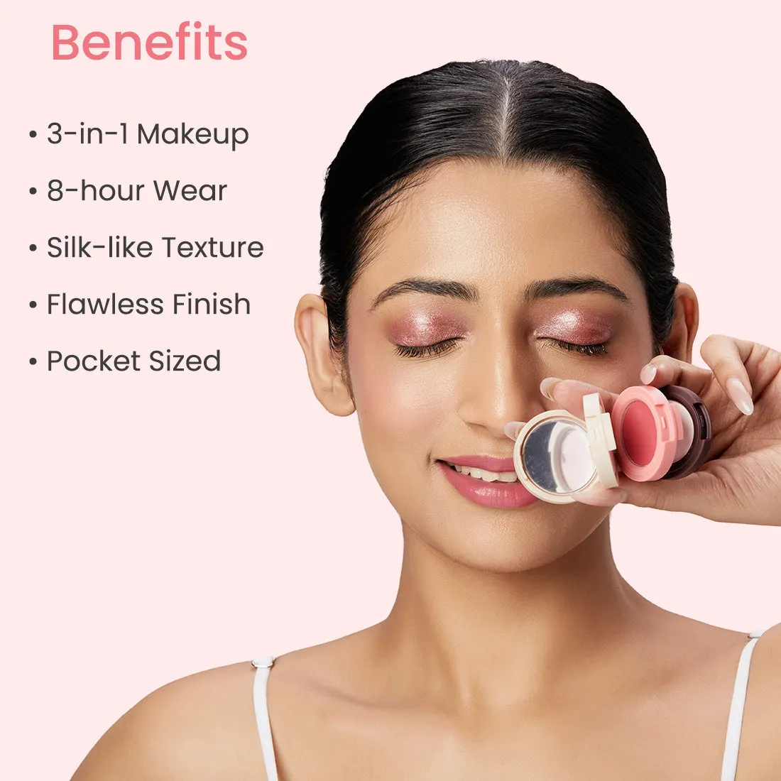 DAB SET GO 3-IN-1 FACE PALETTE