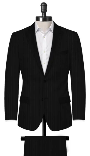 Dark Grey Chalk Stripe Suit