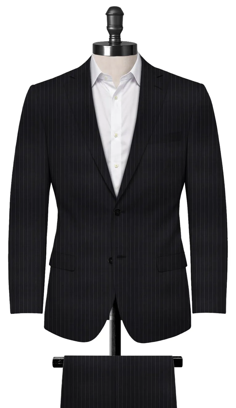Dark Grey Pin Stripe Suit