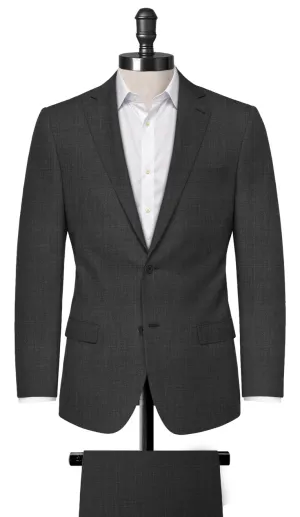Dark Grey Prince Of Wales Suit